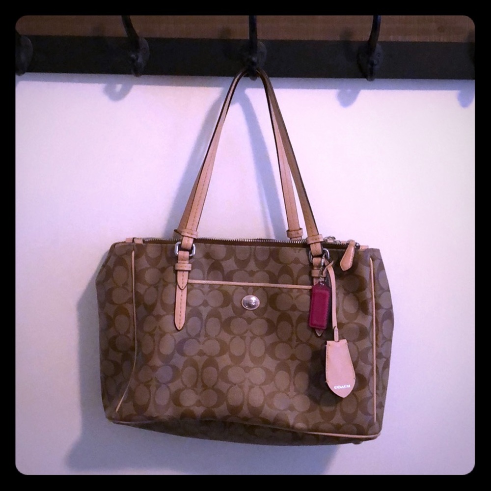 Brown Coach purse